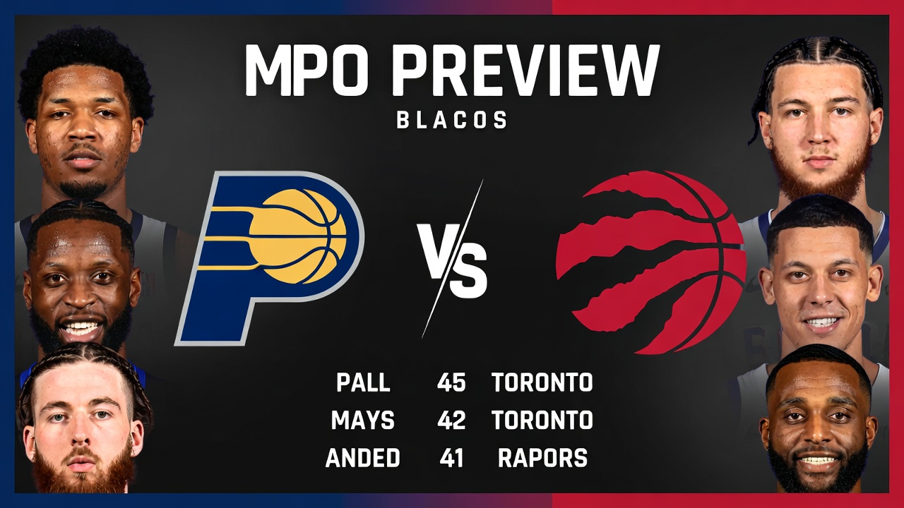 Indiana Pacers vs Toronto Raptors Match Player Stats
