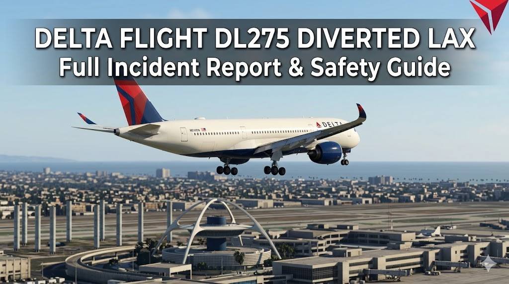 Delta Flight DL275 Diverted LAX
