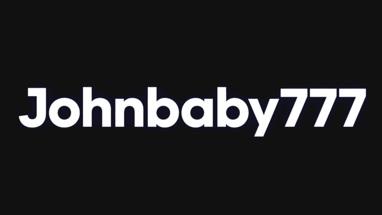 Johnbaby777 digital identity concept with a modern profile-style design showing a friendly and memorable online username with symbolic 777 branding.