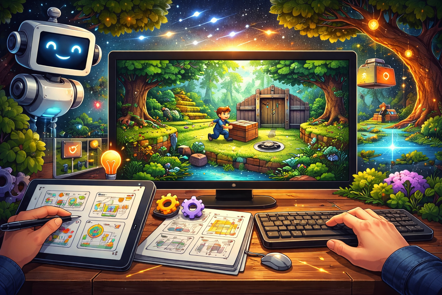 Interactive Game Environments