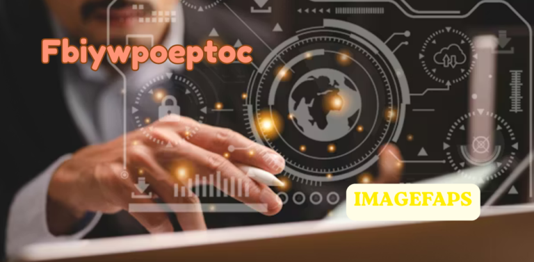 Fbiywpoeptoc futuristic digital technology concept with AI-powered communication, connected online platforms, modern branding systems, and innovative digital interaction
