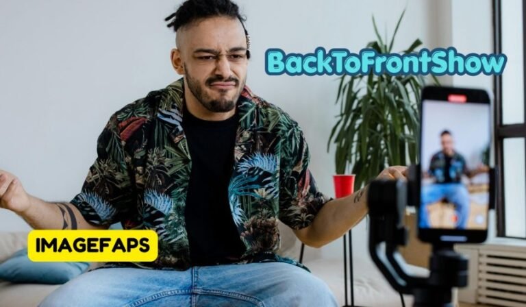 BackToFrontShow digital entertainment branding with social media content creation, viral online engagement, and modern creator culture