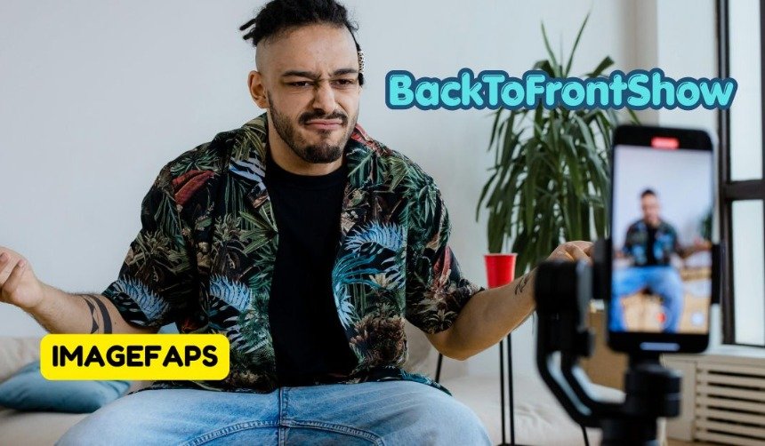 BackToFrontShow digital entertainment branding with social media content creation, viral online engagement, and modern creator culture