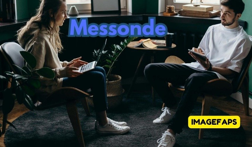 Messonde digital concept showing mindful communication, focused workflow management, modern productivity, and calm digital organization