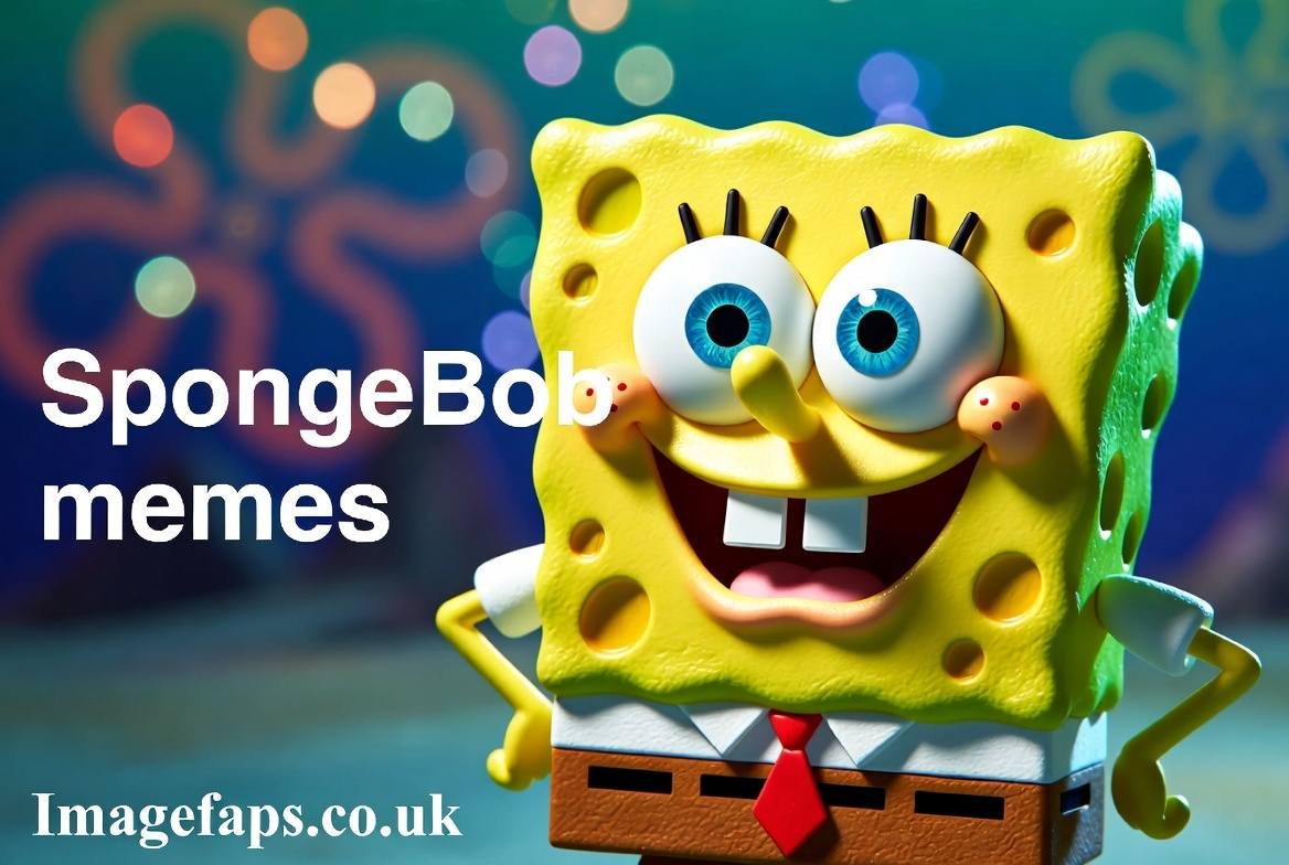 SpongeBob memes still alive in 2026 featuring Freakbob update and classic meme templates on a bright colorful screen