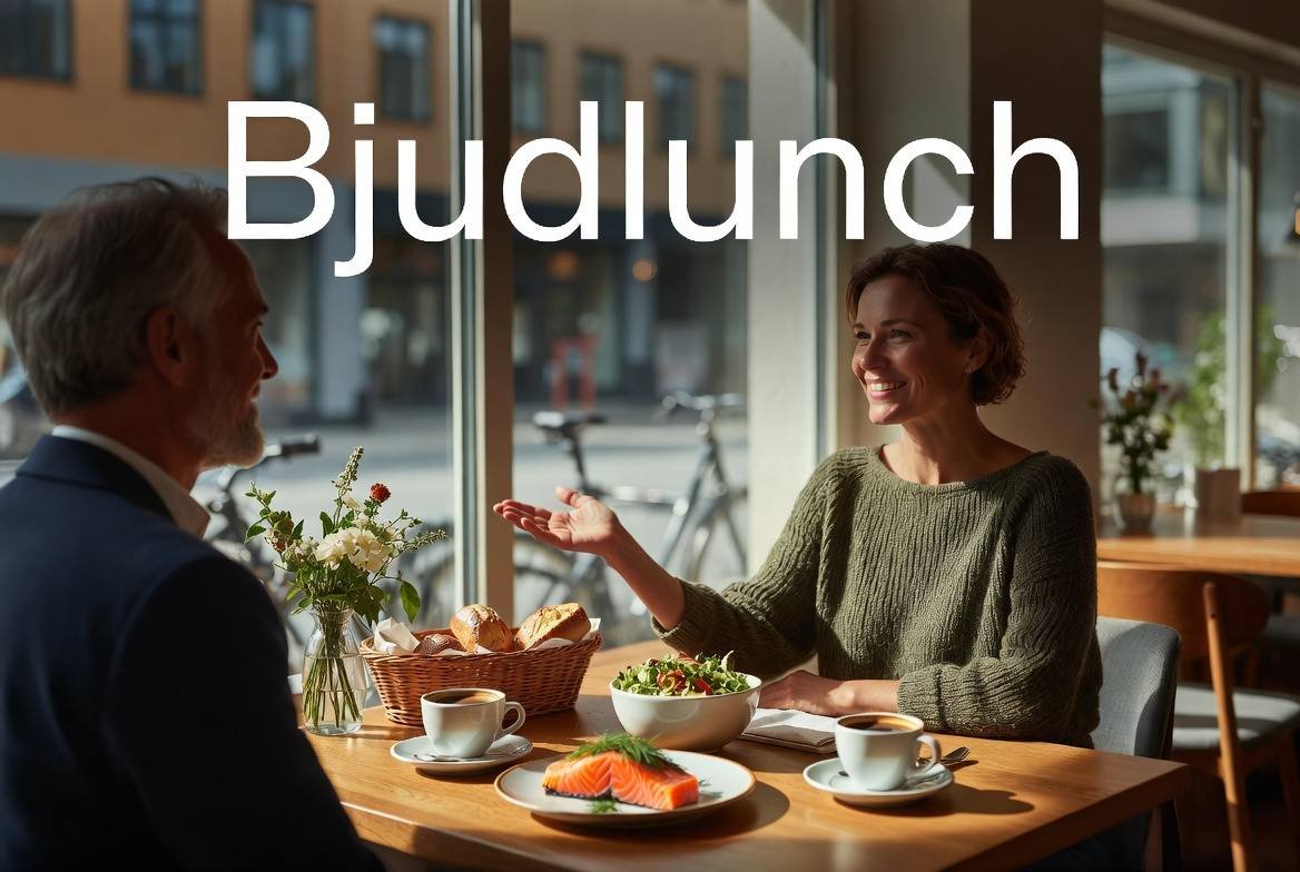 Bjudlunch Swedish lunch hospitality tradition