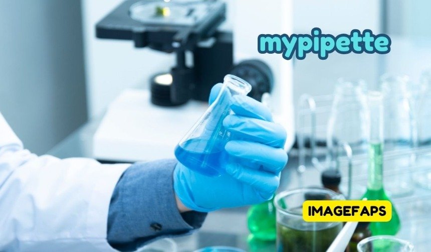 MyPipette professional laboratory pipette being used by scientists in a modern research laboratory showcasing precision liquid handling, scientific accuracy, and advanced laboratory technology.