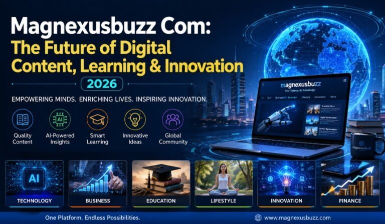 Magnexusbuzz Com as a modern digital information platform covering technology, business, education, lifestyle, finance, and innovation.