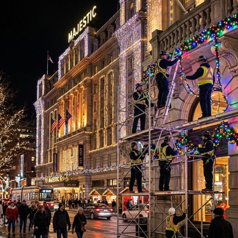 Commercial Christmas Lights That Make Your Business Impossible to Ignore